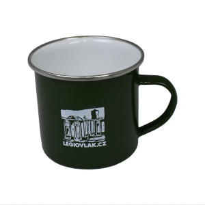 Plechový hrneček Legiovlak