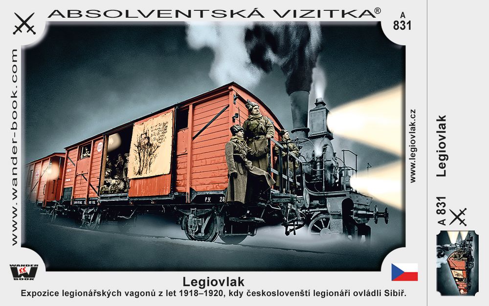 Turistická vizitka Legiovlak