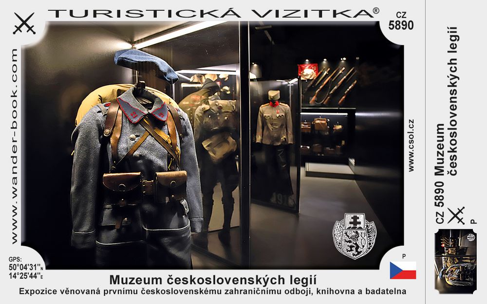 Turistická vizitka Muzeum československých legií