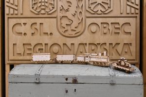 Stavebnice poštovní vagon