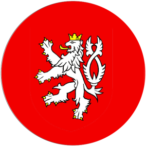 Mini placka Český lev