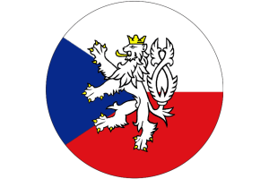 Placka Lev ve vlajce